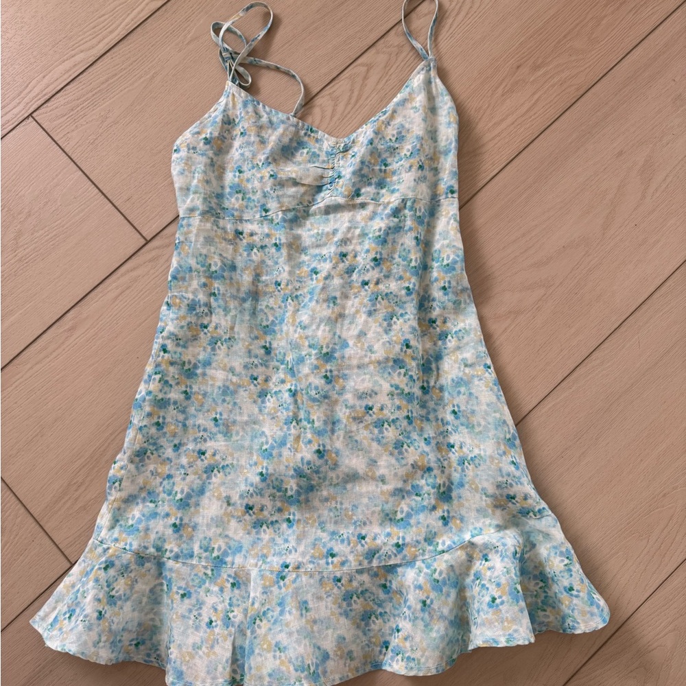 Bella Dahl XS Floral Spaghetti Strap Dress